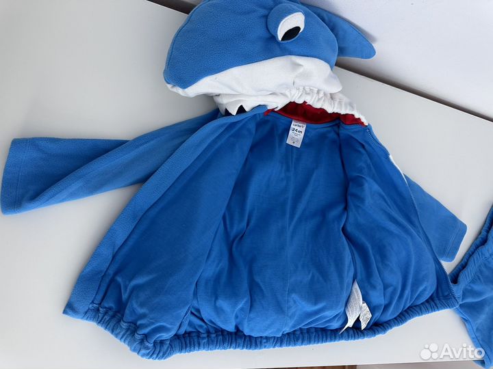 Кастюм Акула carters 24 мес