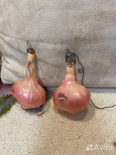 Елочные игрушки старинные