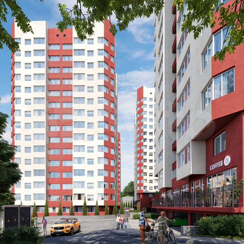 1-к. квартира, 35 м², 15/18 эт.