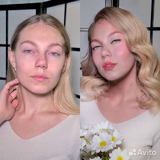 Визажист макияж прически укладки