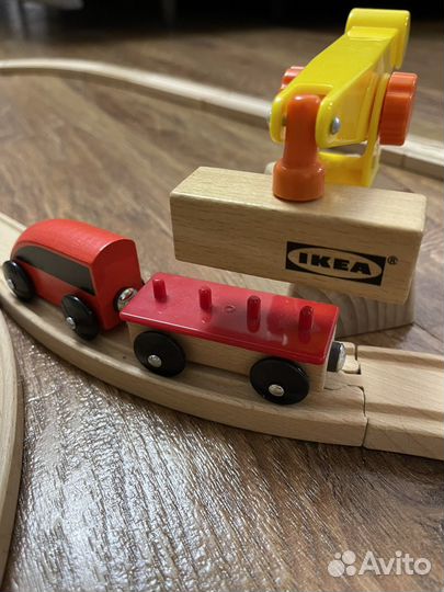 Деревянная железная дорога IKEA