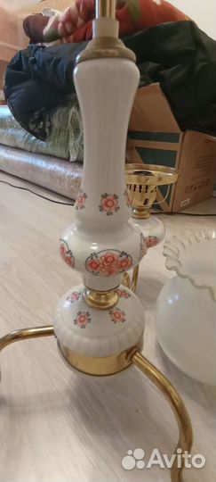 Люстра бу СССР и плафоны