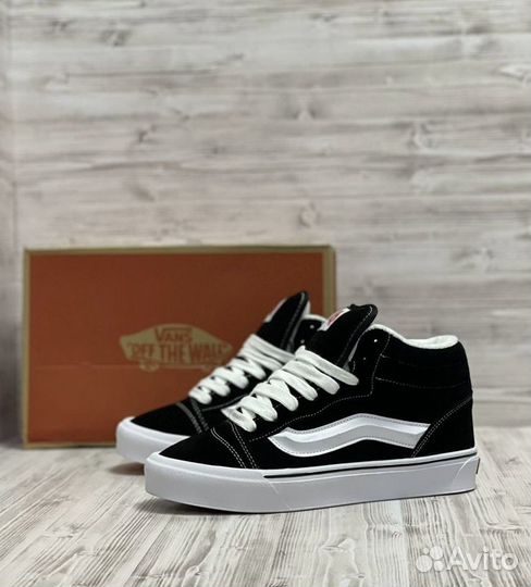 Кеды зимние Vans Knu Scool дутыши