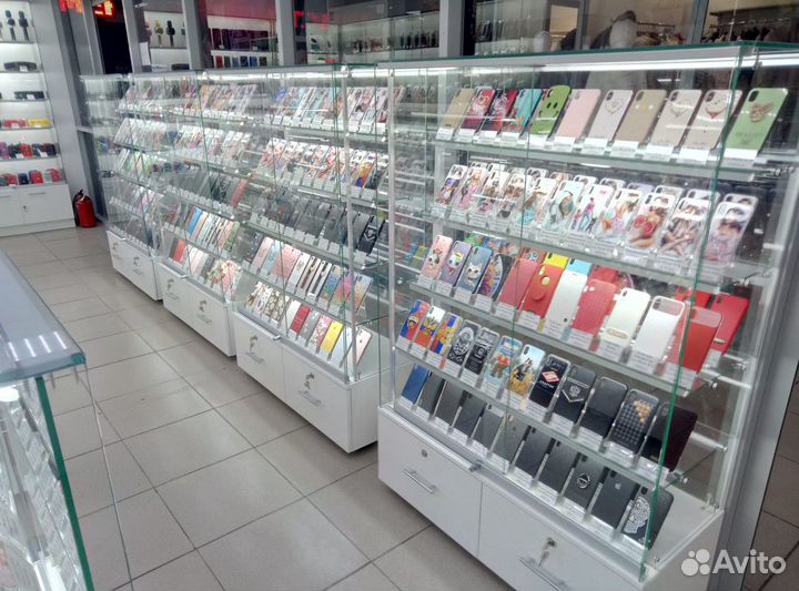 Торговая витрина для смартфонов и аксессуаров