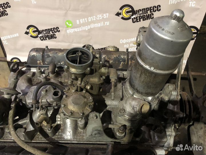 Двигатель газ-66 (газ-53)