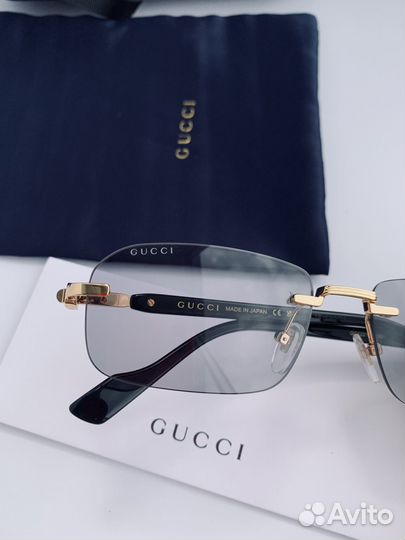 Очки Gucci GG1221S прозрачные имиджевые