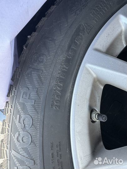 Диски с резиной r16 на camry оригинал