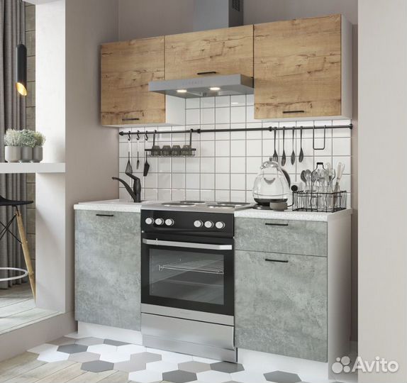 Кухня маленькая новая