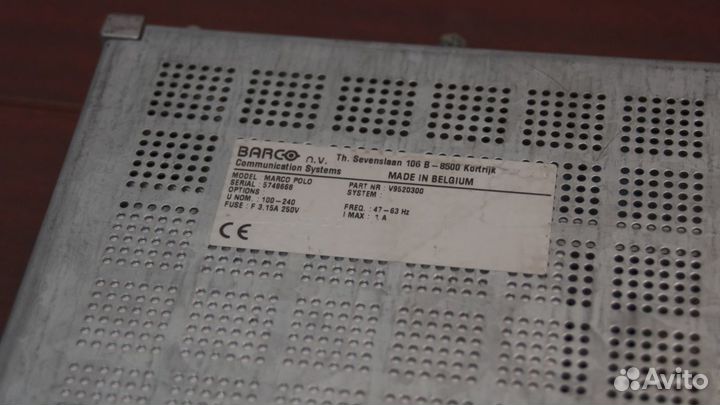 Barco-marco polo TV V95203O0 тв демодулятор