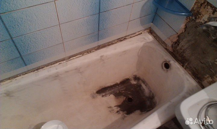 Реставрация ванн.Обновление Акрилом