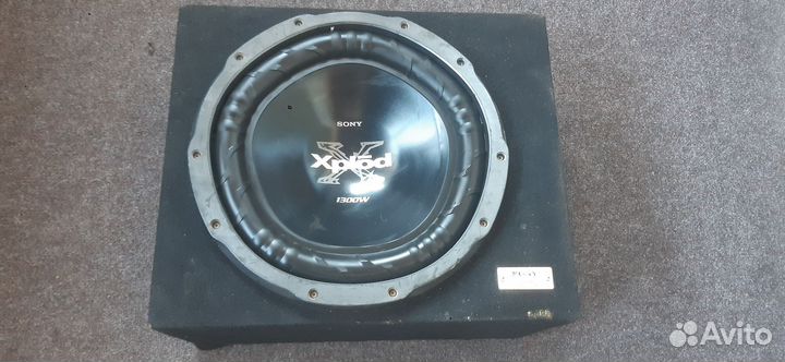 Сабвуфер sony xplod 1300
