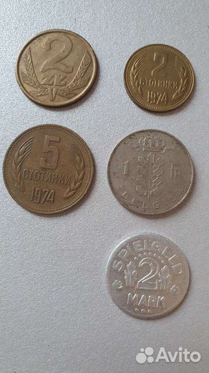 Монеты разных стран