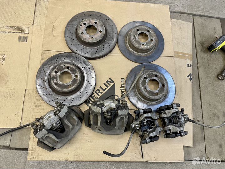 Тормоза mercedes amg пакет w207 w204 w212 amg