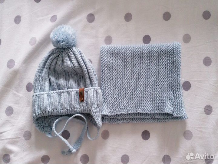 Шапка и снуд 44-47