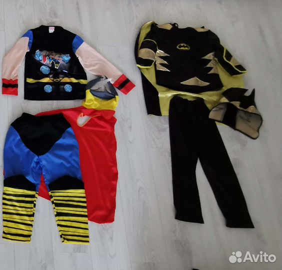 Тор, халк, бэтмен, железный человек костюмы