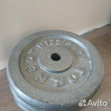 Блины для штанги Torneo по 10 кг