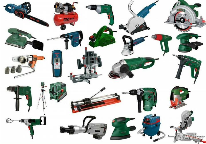 Прокат, аренда строительного инструмента