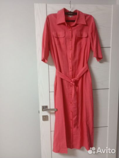 Платье женское летнее 50-52 лен