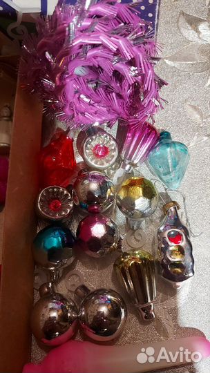 Елочные игрушки новые на елку малютку