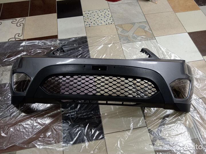 Бампер передний ssangyong actyon sports