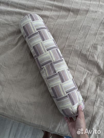 Валик для спины из гречневой лузги