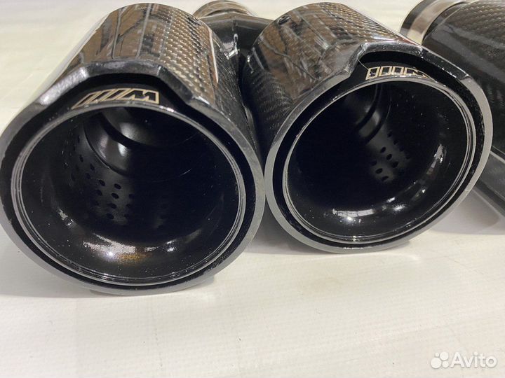 Двойные насадки перфоманс для BMW