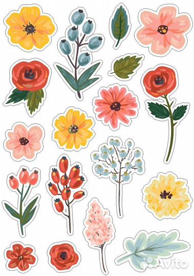 Наборы стикеров, наклейки