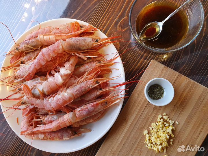 Лангустины L2 (с головой) 2кг