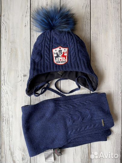 Комплект шапка + шарф Shumi Design (М)