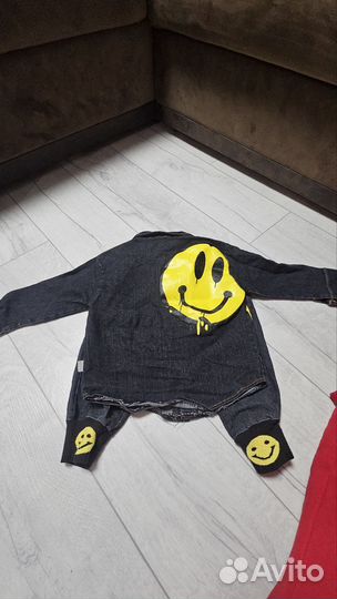Джинсовый костюм на мальчика 104 110