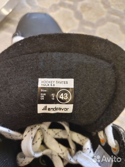 Коньки хоккейные 43 р