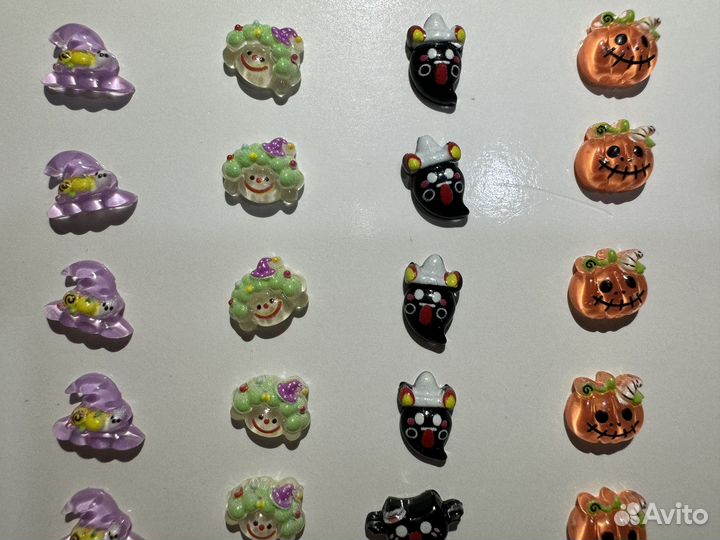 Шармы / фигурки для ногтей хэллоуин Сочи