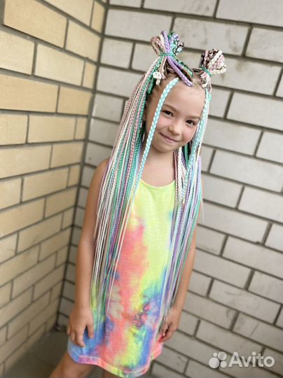 Плетение афрокос