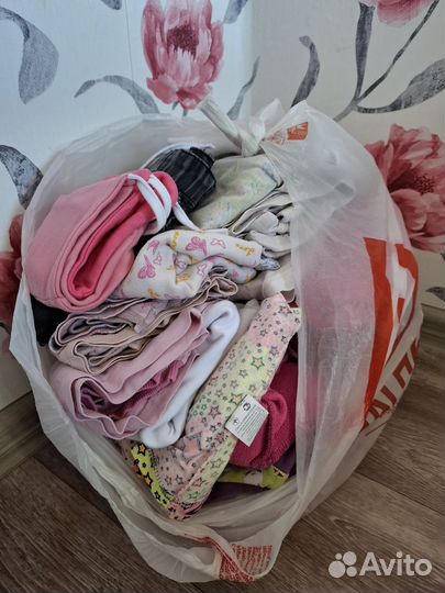 Одежда для двойни девочек пакетом