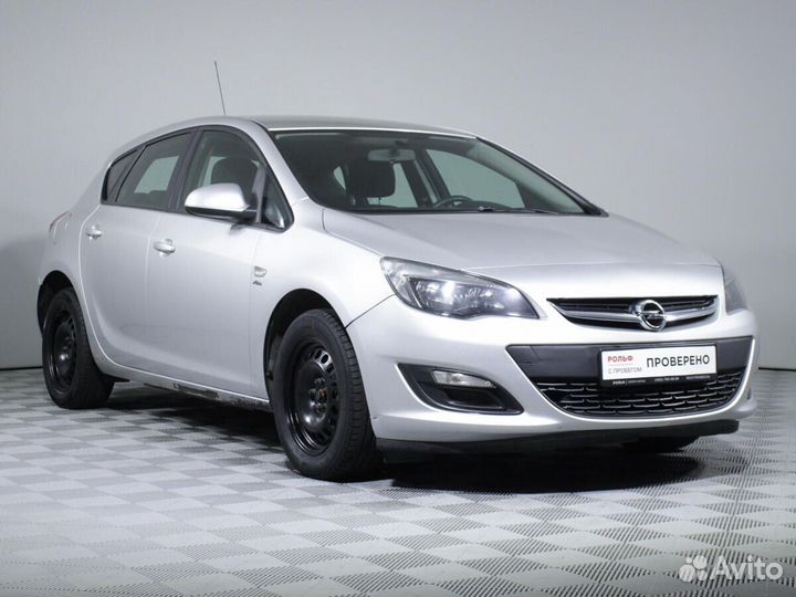Opel Astra 1.6 МТ, 2014, 55 360 км