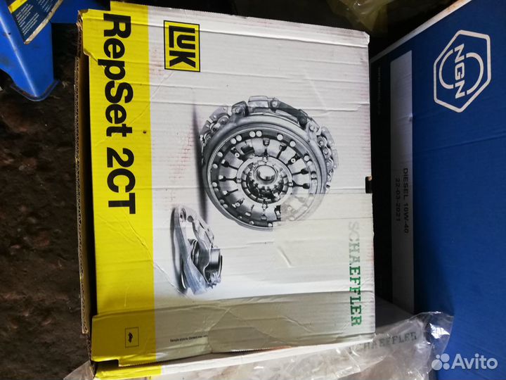 Сцепление LUK 602000600 DSG7. новое