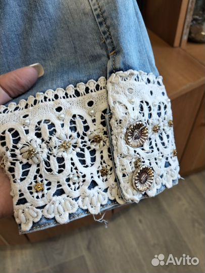 Джинсовая куртка р.48