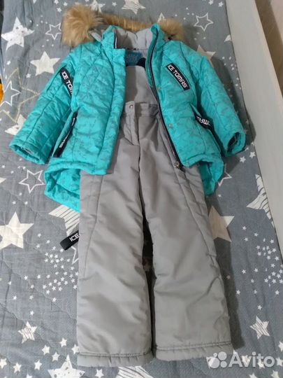 Зимний костюм для девочки