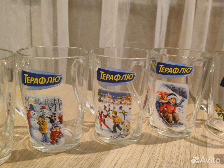 Кружка стеклянная