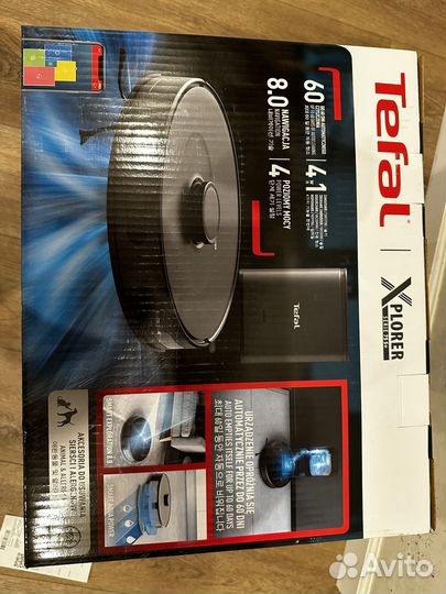Робот-пылесос Tefal X-plorer serie 75 S+ RG8595WH