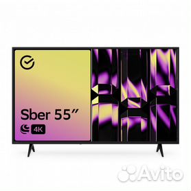 Телевизор Sber 55"(139 см), Ultra HD 4K