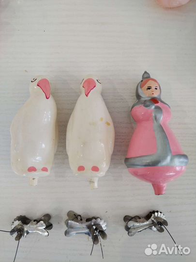 Елочные игрушки СССР