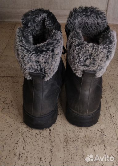 Ботинки женские зимние натуральная кожа 37 р-р мех
