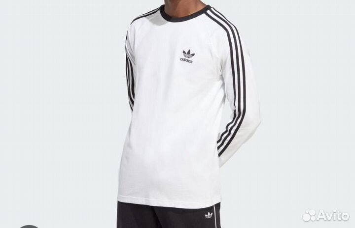 Лонгслив Adidas 3-Stripes оригинал