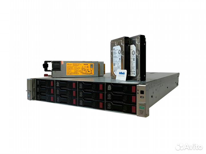 Сервер HP DL380 Gen9 12LFF 2x E5-2620v3 384GB