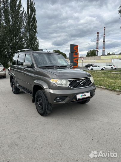 УАЗ Patriot 2.7 МТ, 2017, 188 000 км
