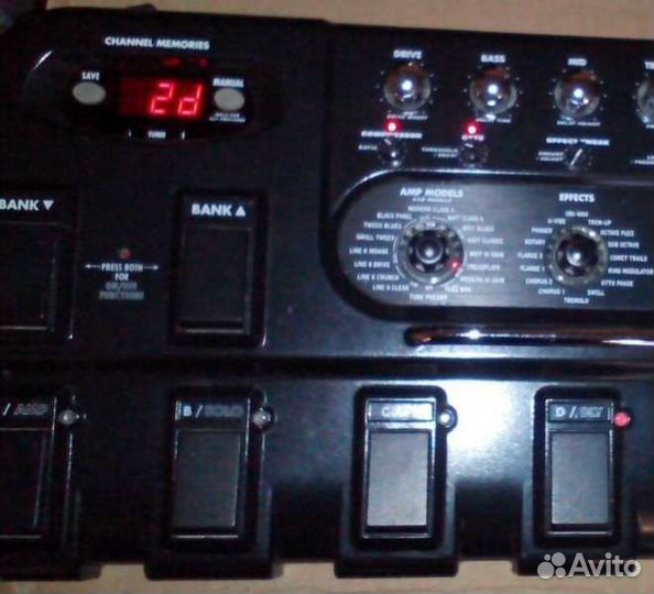 Гитарный процессор line 6 floor pod plus