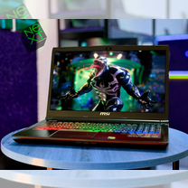 Игровой ноутбук MSI i7 + GeForce GTX 1050 Ti