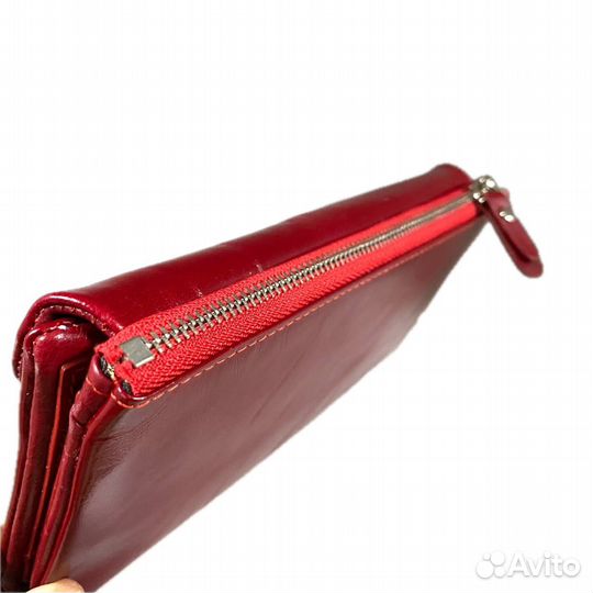 Кошелёк женский кожаный VerMari 3047 Red