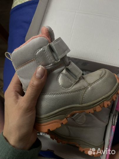 Ботинки зимние для девочки 23